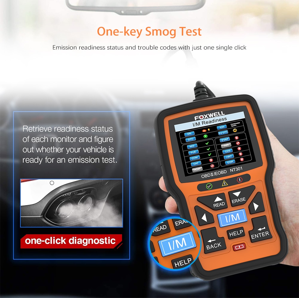 Foxwell nt301 can OBDII / eobd Code Reader 