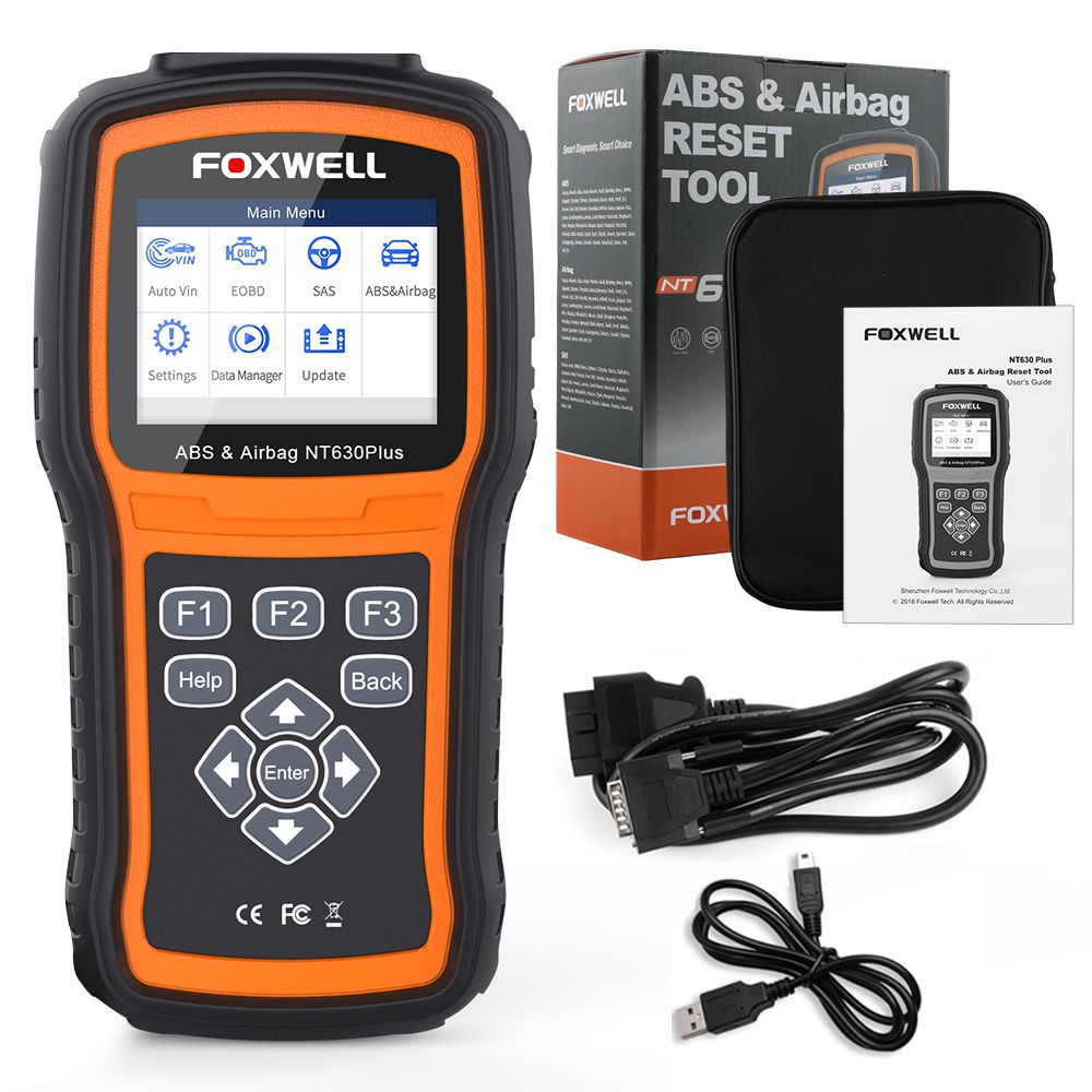 Foxwell nt630 plus obd2 herramienta de diagnóstico automotriz