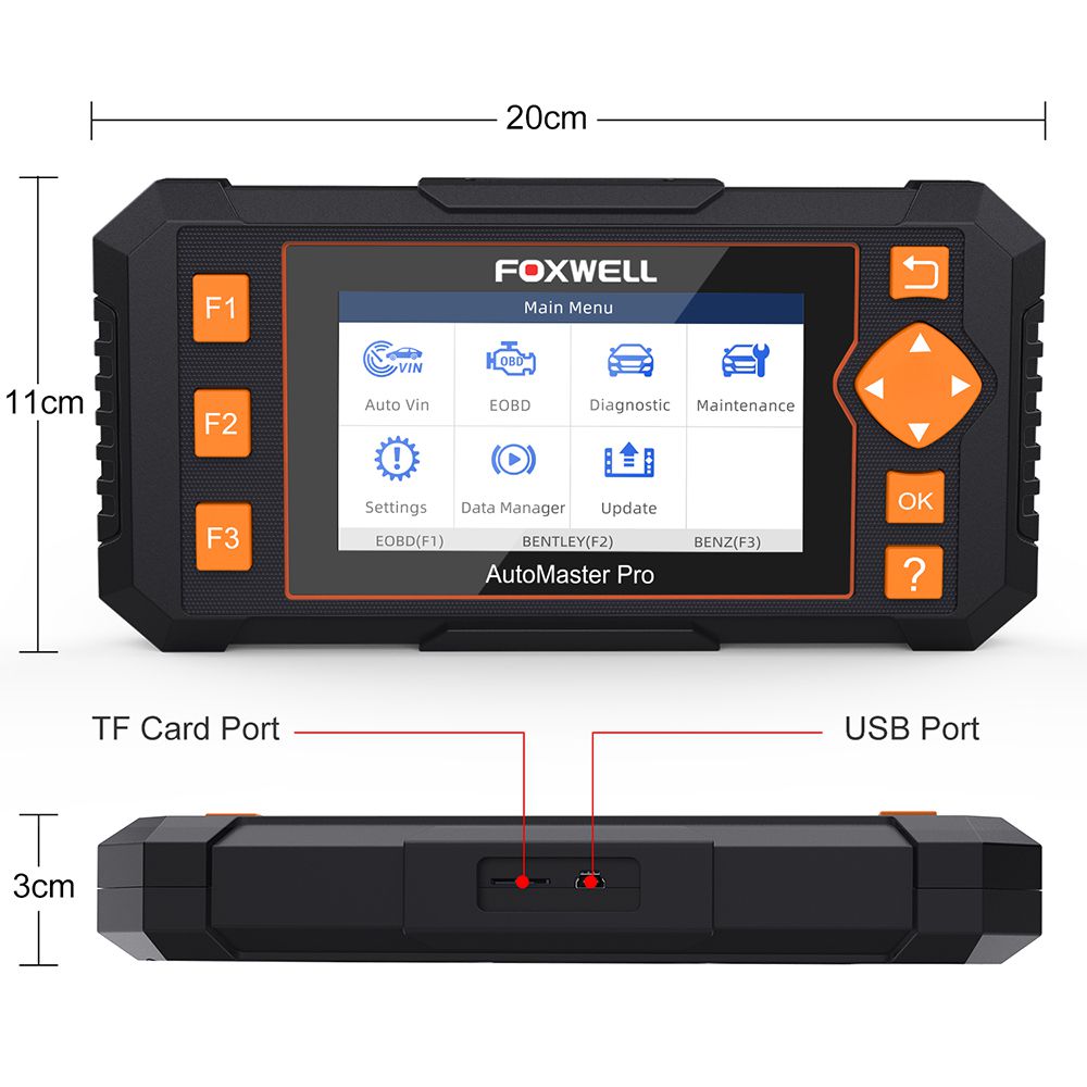 Foxwell NT634 OBD OBD2 Scanner