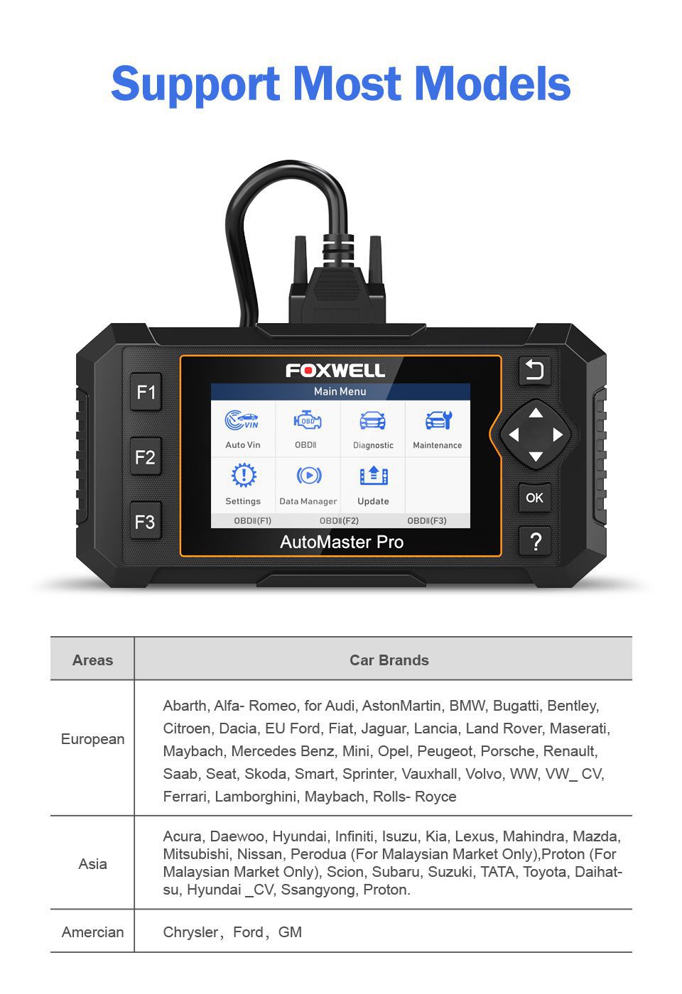 Foxwell NT644 Elite Full System OBD OBD2 Scanner