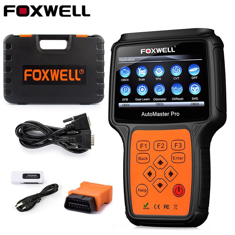 Escáner obd2 de todo el sistema foxwell nt644 Pro