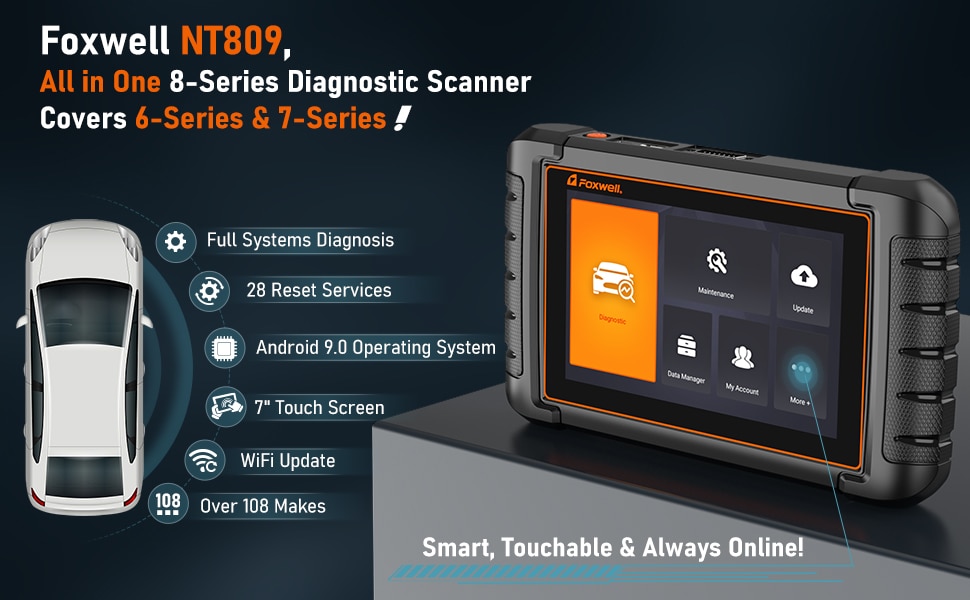 FOXWELL NT809 OBD2 Scanner