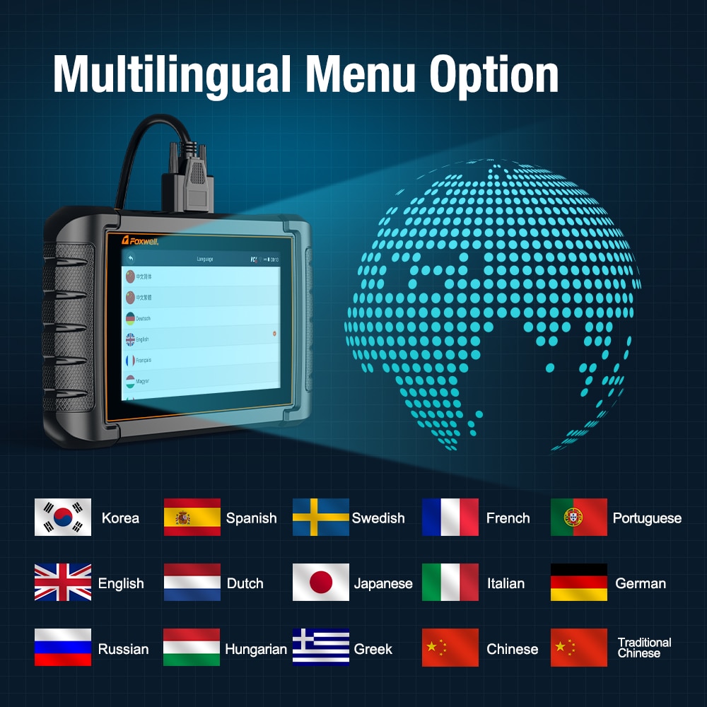 FOXWELL NT809 OBD2 Scanner