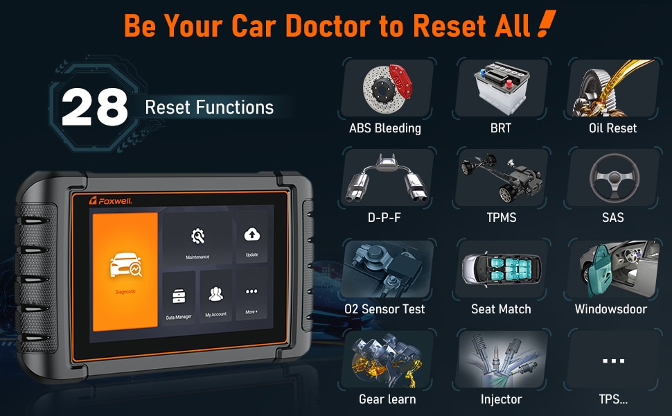 FOXWELL NT809 OBD2 Scanner