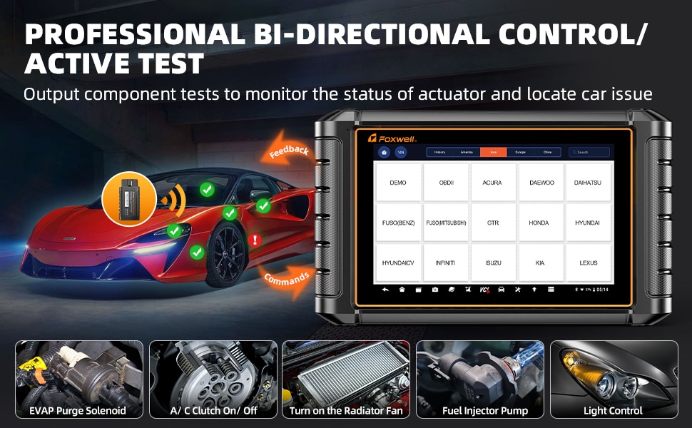 FOXWELL NT909 OBD2 Scanner