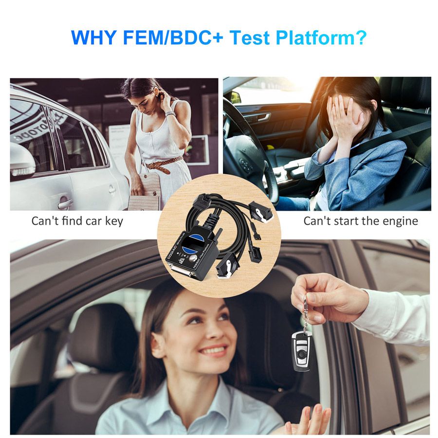 La Plataforma de pruebas godiag de BMW fem / BDC