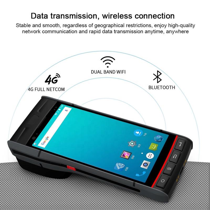 Handheld POS Terminal Mobile Smart PDA Built-in Label St