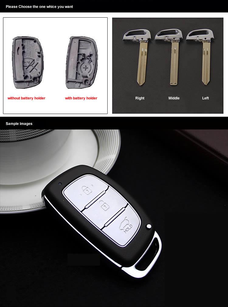 Remote Key Shell 3 Buttons for Hyundai VERNA