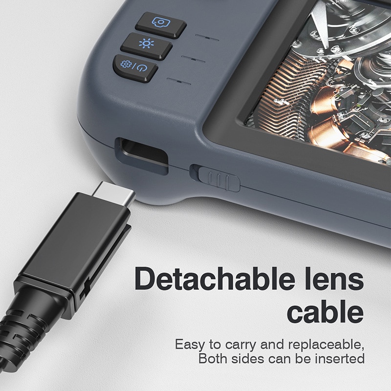 Single Dual Lens Industrial Endoscope Camera