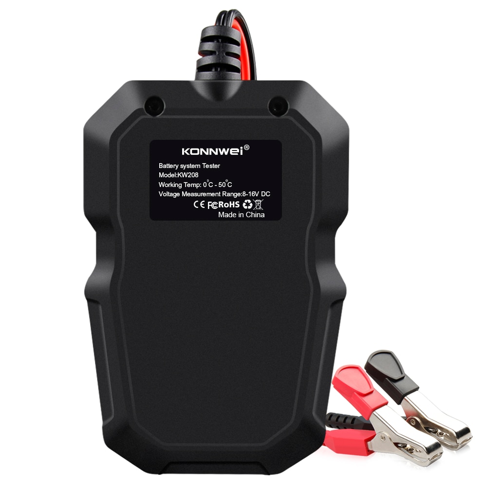 KONNWEI KW208 Car Battery Tester