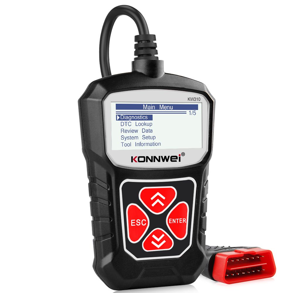 Escáneres konnwei kw310 obd2