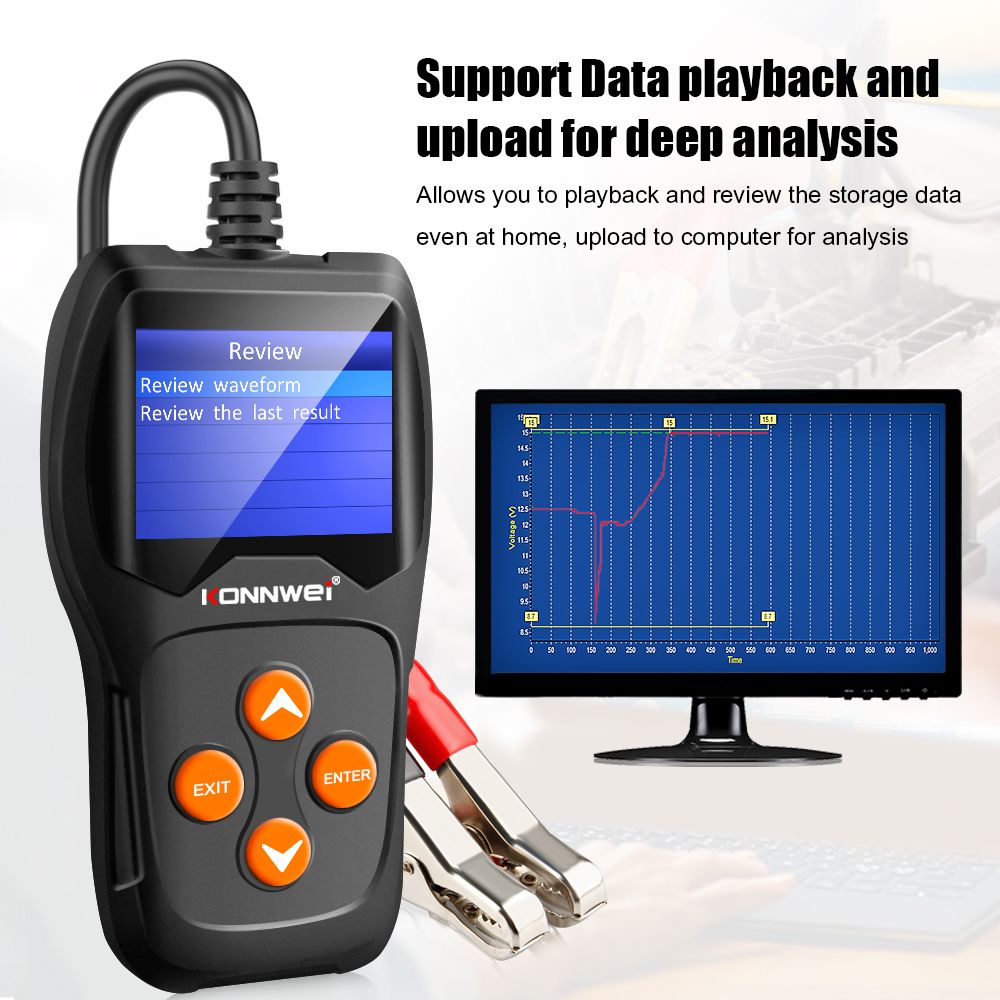 KONNWEI KW600 Car Battery Tester