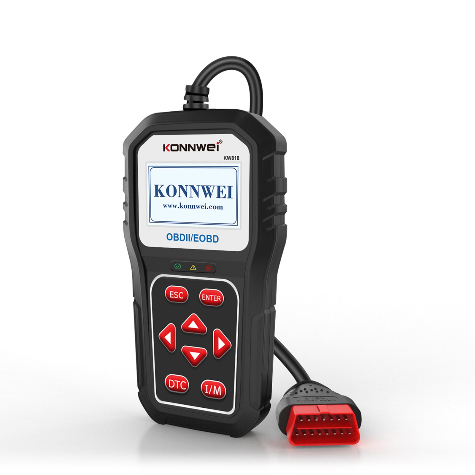 Konnwei kw818 obd2 herramienta de diagnóstico de vehículos de escaneo