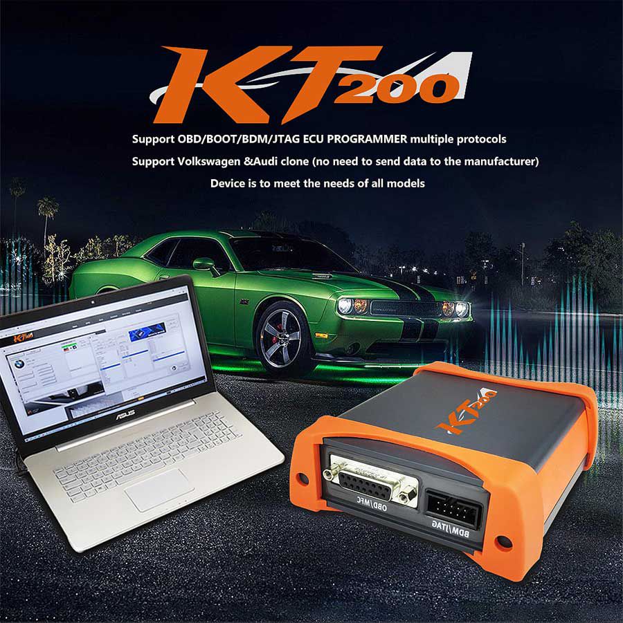 2022 nuevo programador kt200 ECU 