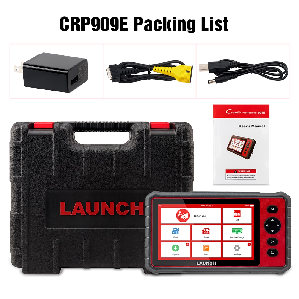 LAUNCH X431 CRP909E Full System Car Diagnostic Tool