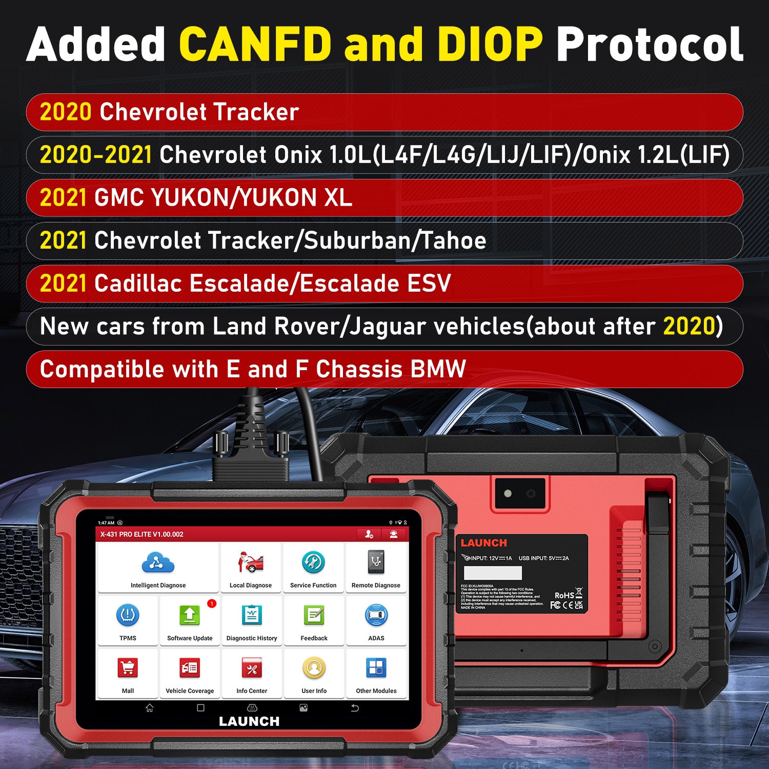 2023 Launch X431 Pro Elite Car Diagnostic Tool