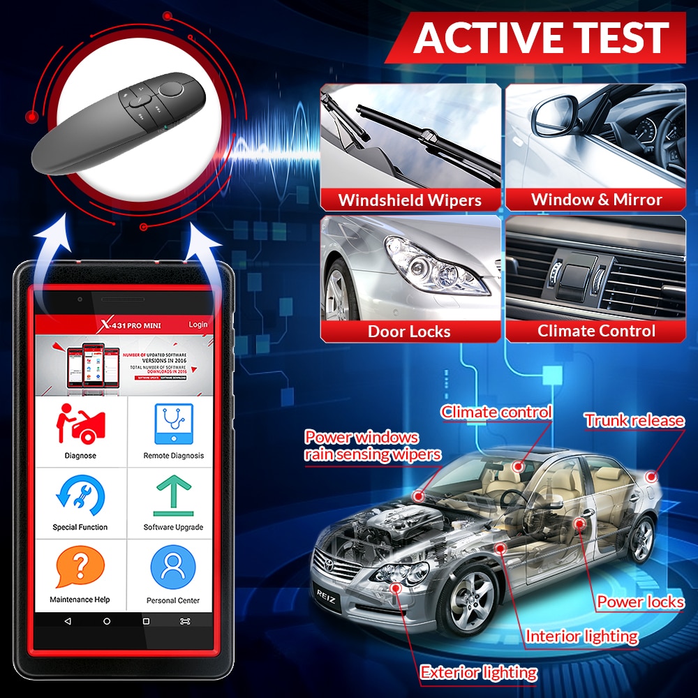 LAUNCH X431 Pro Mini Full System Diagnostic Tool