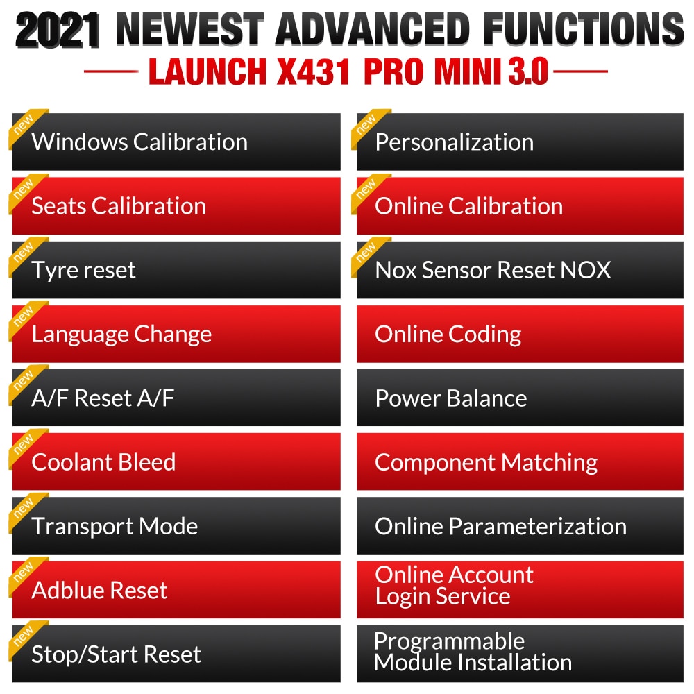 LAUNCH X431 Pro Mini Full System Diagnostic Tool