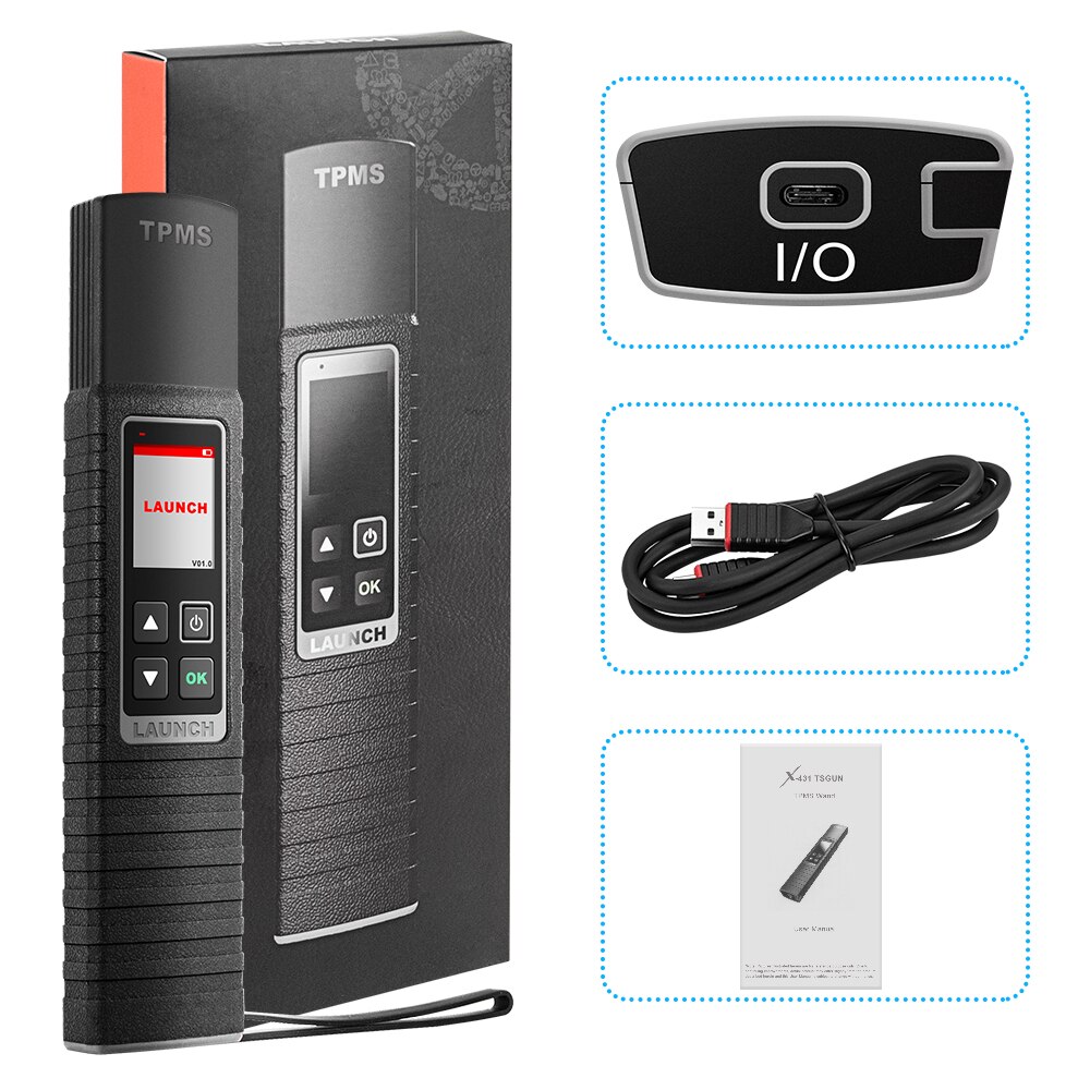 Launch X431 TSGUN TPMS Car Tire Pressure Detector 