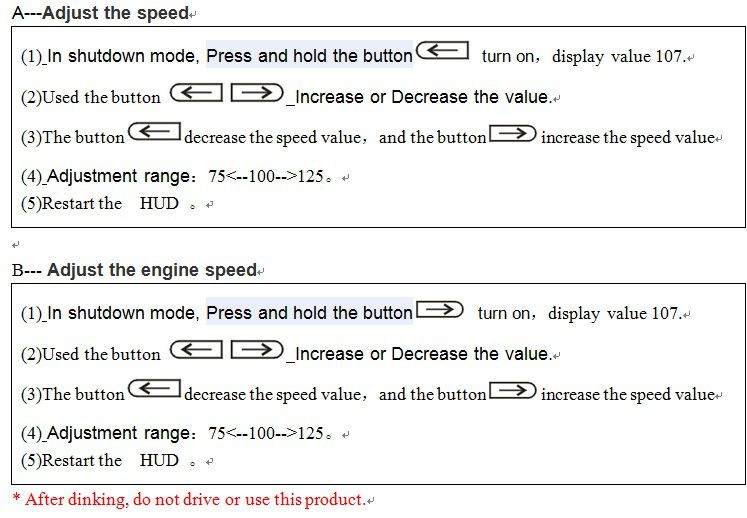 Hud Head up display 3 para vehículos LED