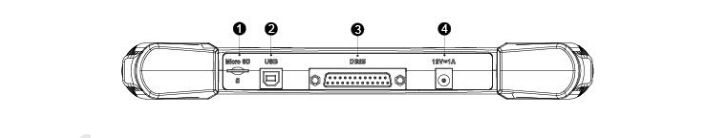 Vista superior del k518ise: