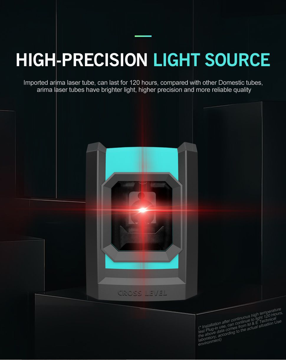 Mileseey Vertical & Horizontal 2 Lines Laser 