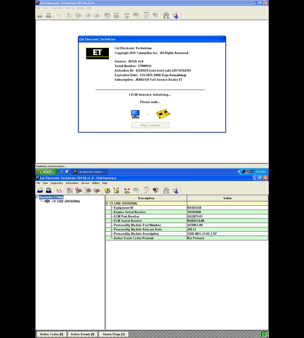 CAT ET3 Diagnostic Tool