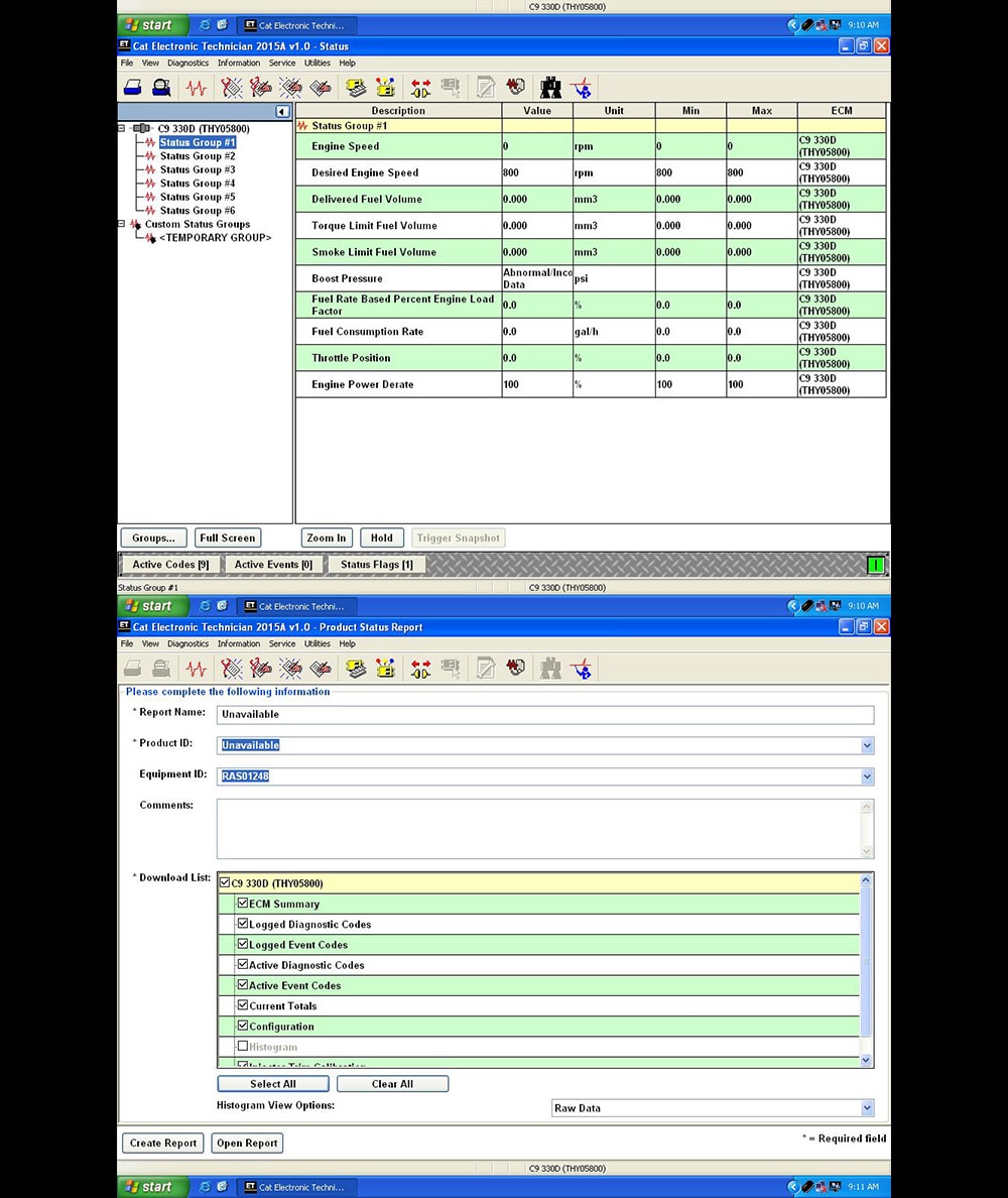 CAT ET3 Diagnostic Tool