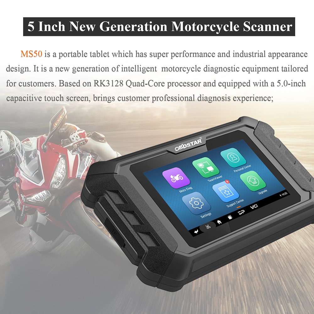 OBDSTAR MS50 Motorrad Scanner