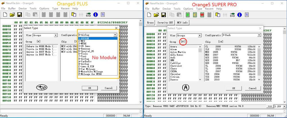 Orange5 Super Pro V1.35 Programming Tool