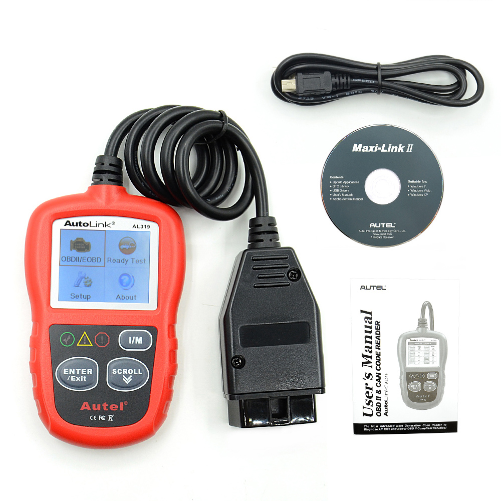 Original Autel AutoLink AL319 Next Generation OBD II/EOB