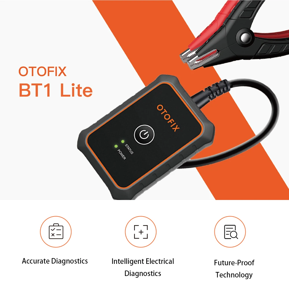 Analizador de baterías automotrices otofix bt1 Lite 