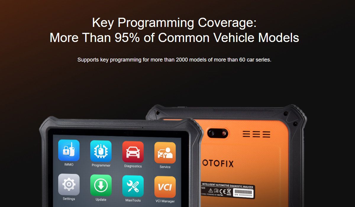 Herramientas de programación clave de autoel otofix im1