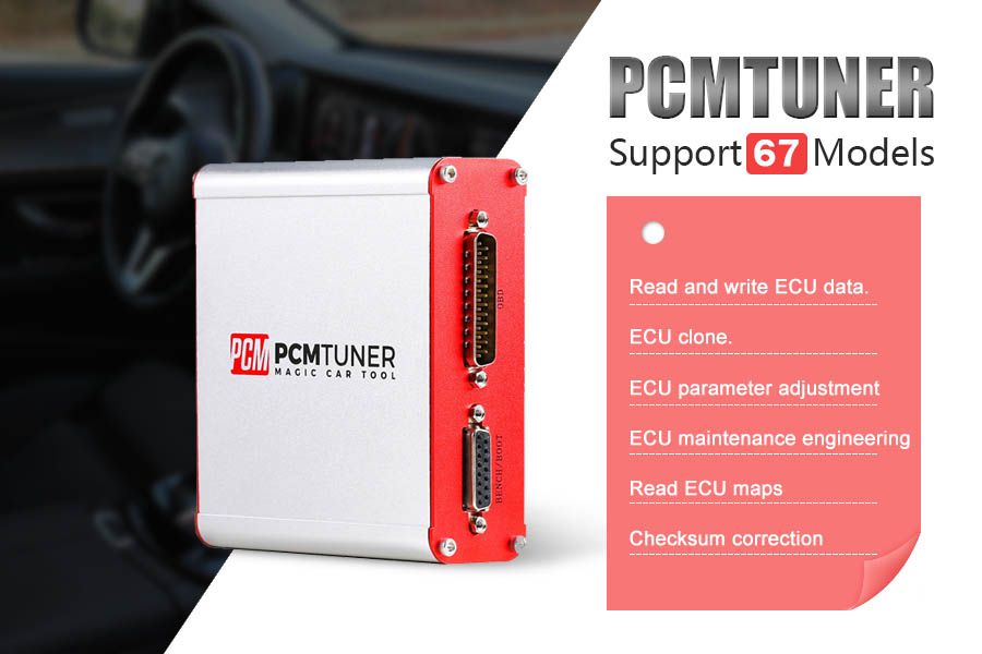 Programador ECU de afinador PCM con 67 módulos v1.21