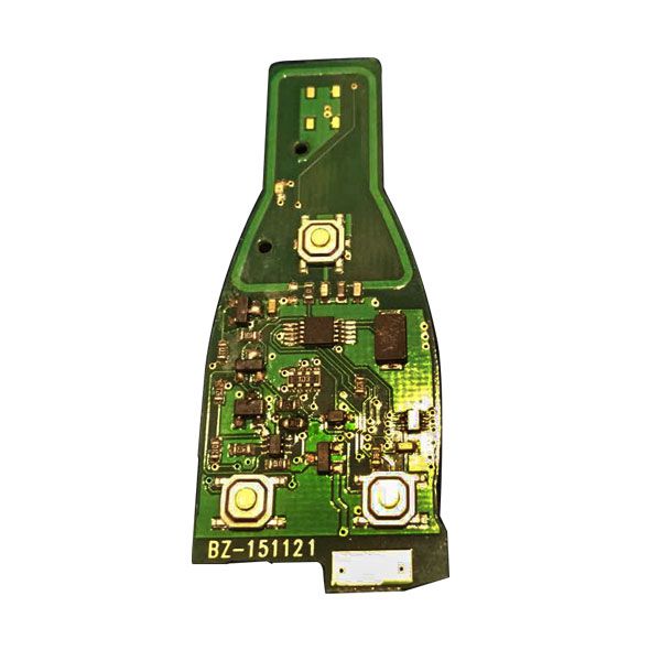 Mercedes - Benz (2005 - 2008) llave inteligente 3 botones 433mhz, con doble batería PCB 1