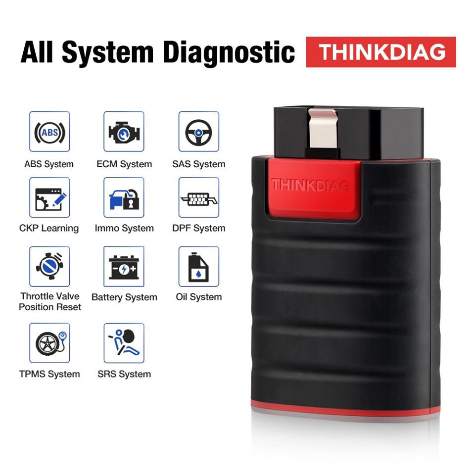 THINKCAR Thinkdiag Full System OBD2 Diagnostic Tool