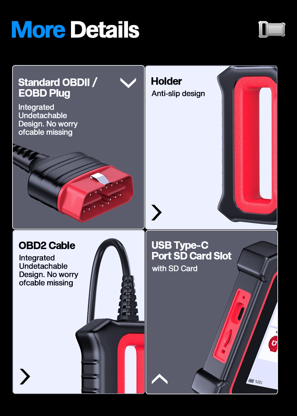 Escáner obd2 profesional thinkcar thinkscan plus S4