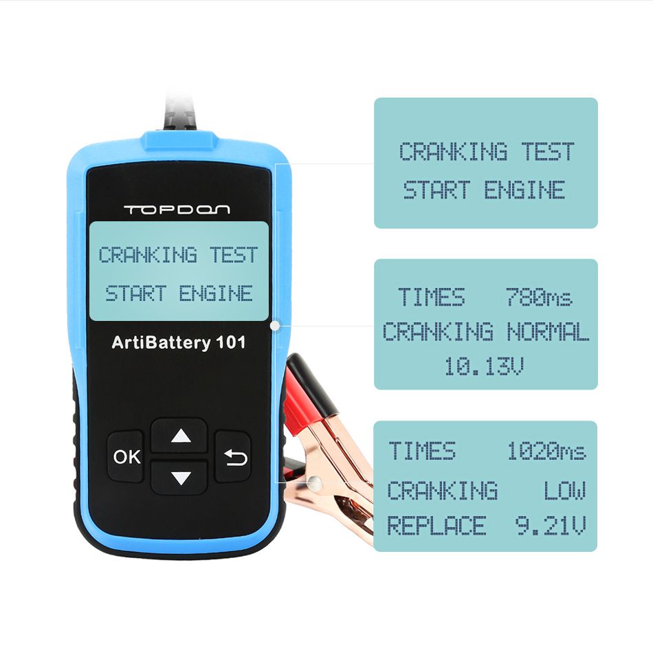 TOPDON AB101 Car Battery Tester