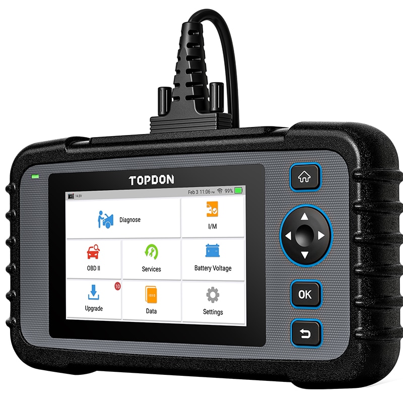 Escáneres topcon artidiag600 obd2