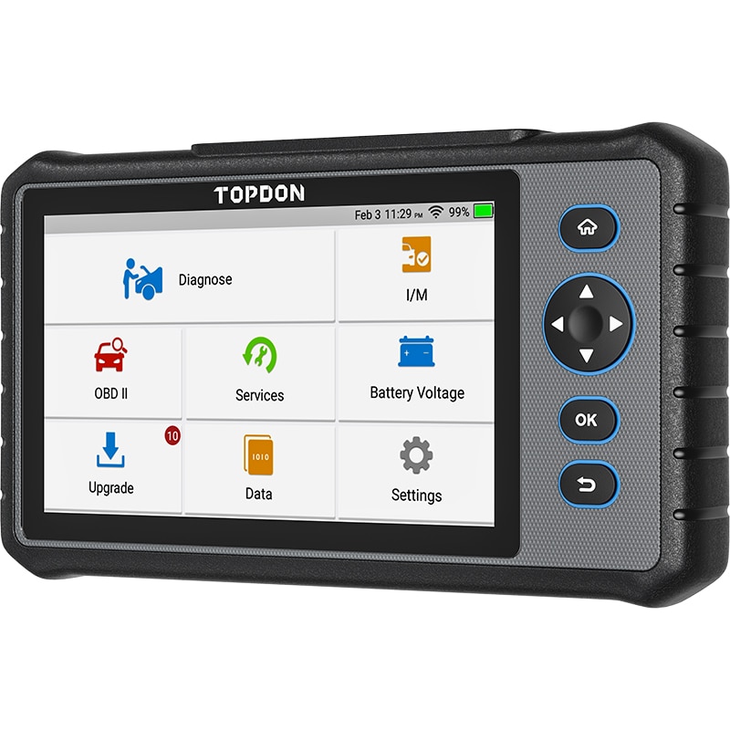 Topcon artidiag800 herramienta de diagnóstico automotriz de todo el sistema