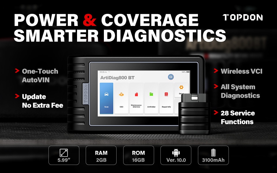 Topdon Car Diagnostic Tool