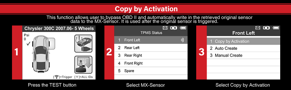 Herramientas de diagnóstico y mantenimiento de autoel maxitpms ts501 tpms