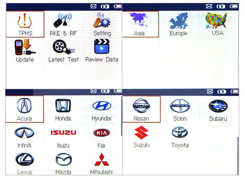 Herramientas de diagnóstico y mantenimiento de autoel maxitpms ts501 tpms