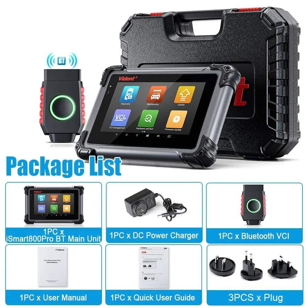 Vident iSmart800Pro BT OBD2 Bluetooth Car Diagnostic Too