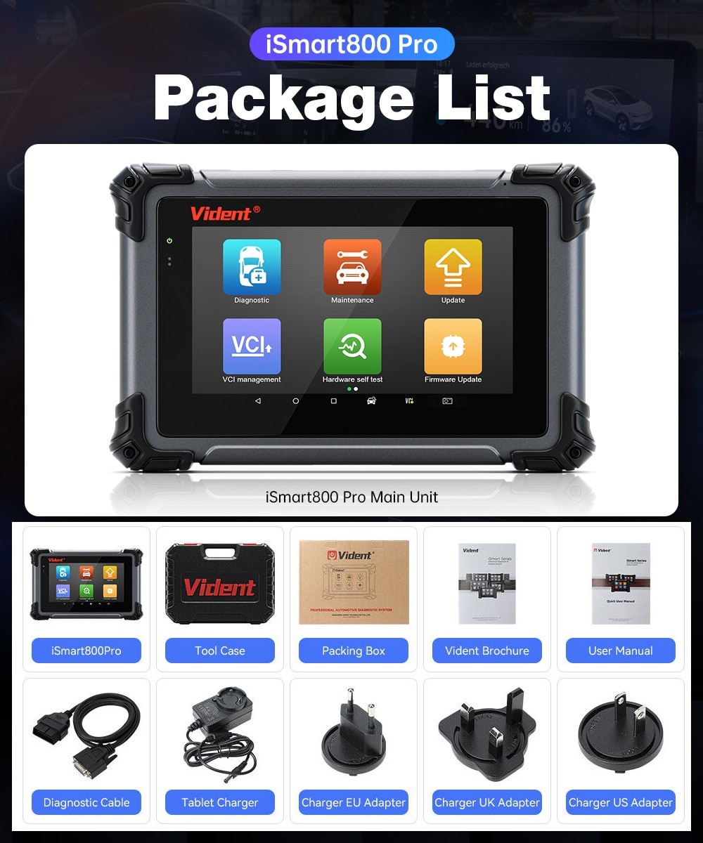 Vident ISMART800PRO Car Diagnostic Tool