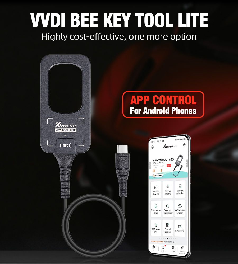 Xhorse vvdi Bee Key Tools Refining Edition