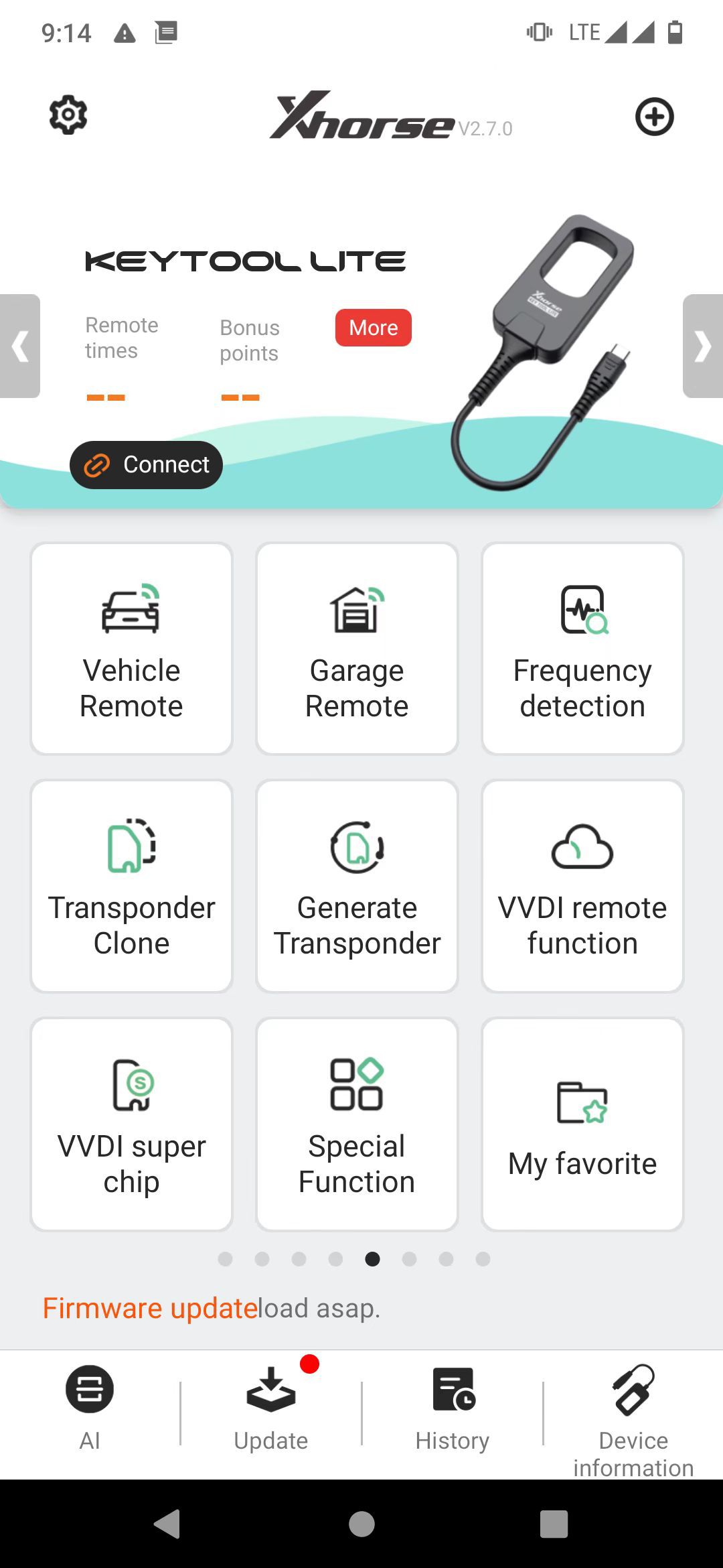 La aplicación de lite, una herramienta clave de xhorse vvdi bee, en teléfonos Android
