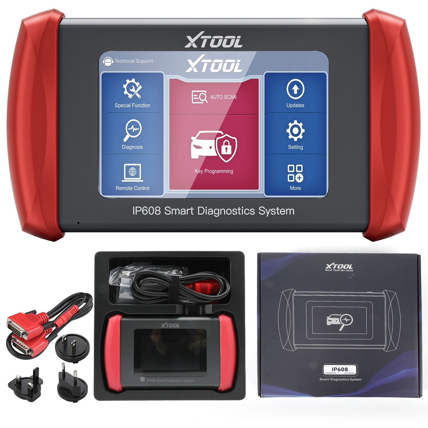 Escáneres xtool inplus ip608 obd2