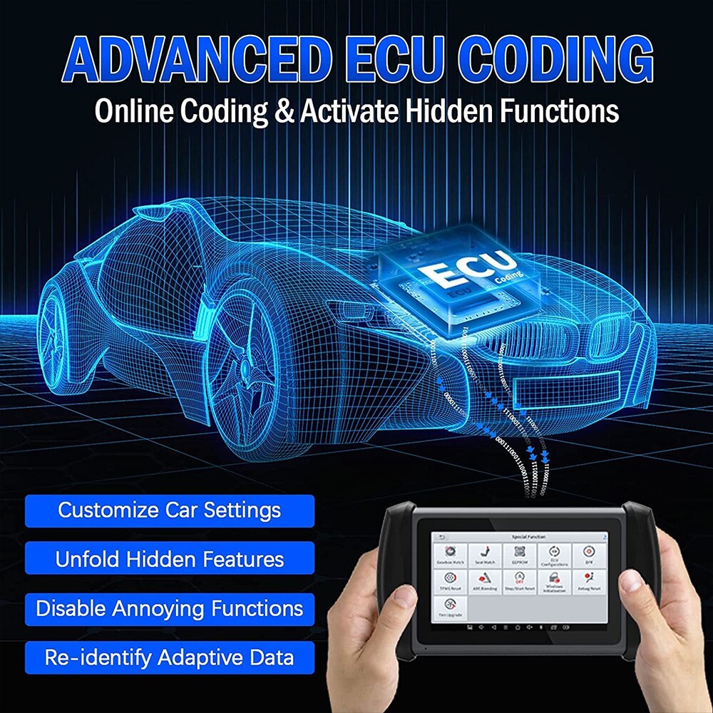 Xtool inplus ip819ts tpms programan todos los diagnósticos del sistema