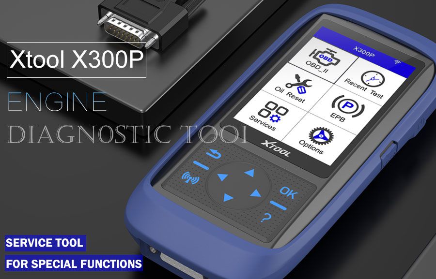 Escáner automático de la herramienta de diagnóstico xtool x300p